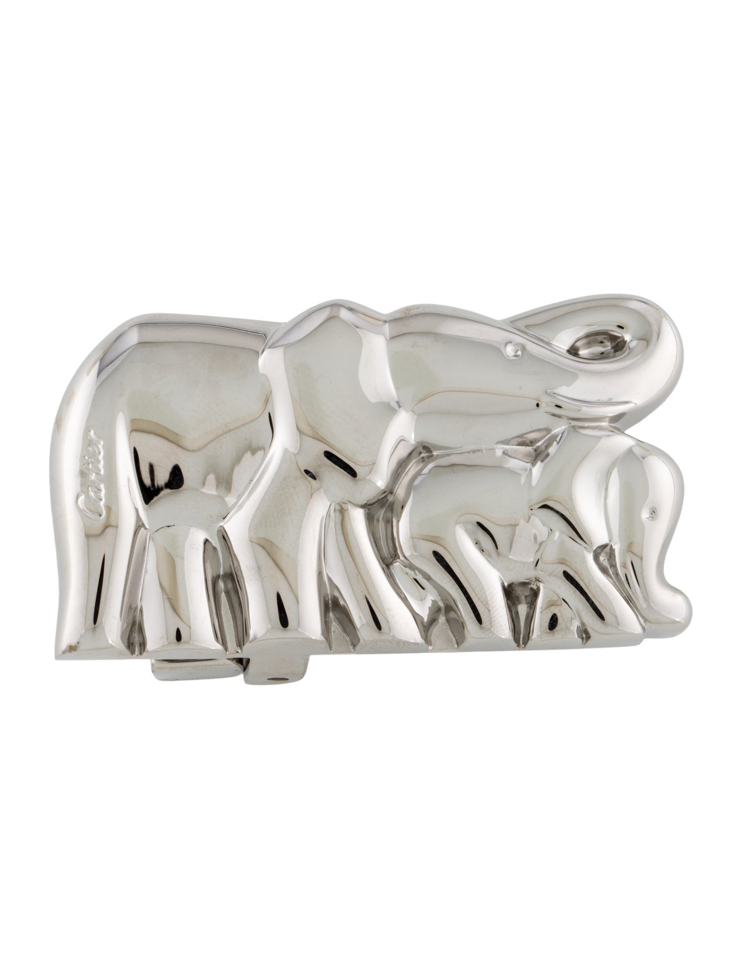 Cartier Elephant Belt Buckle