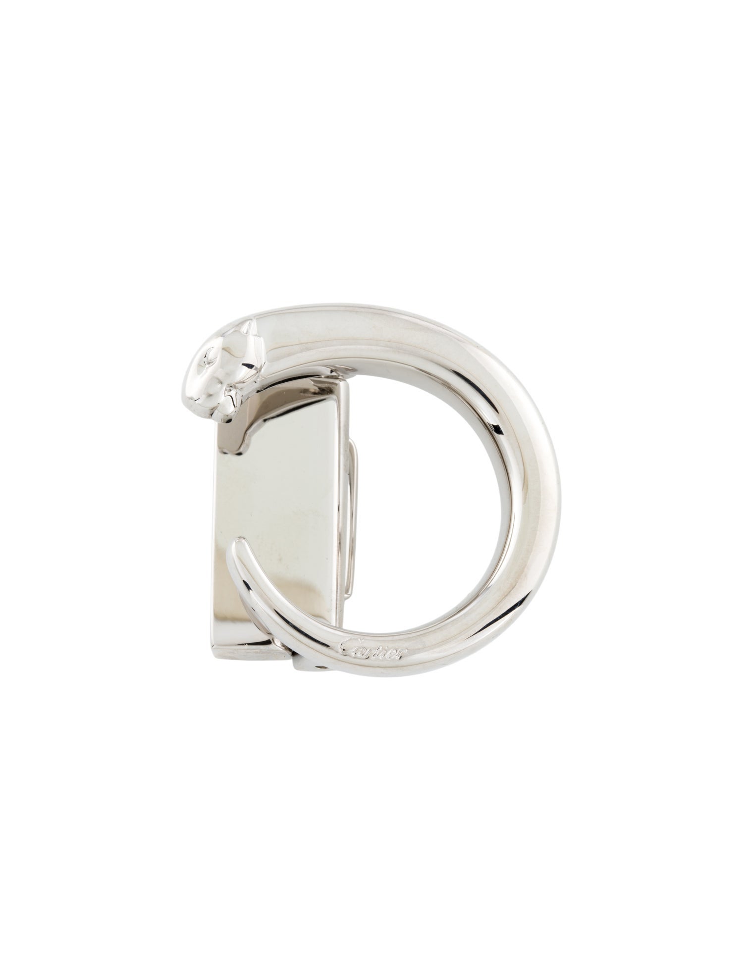 Cartier Silver-Tone Belt Buckle