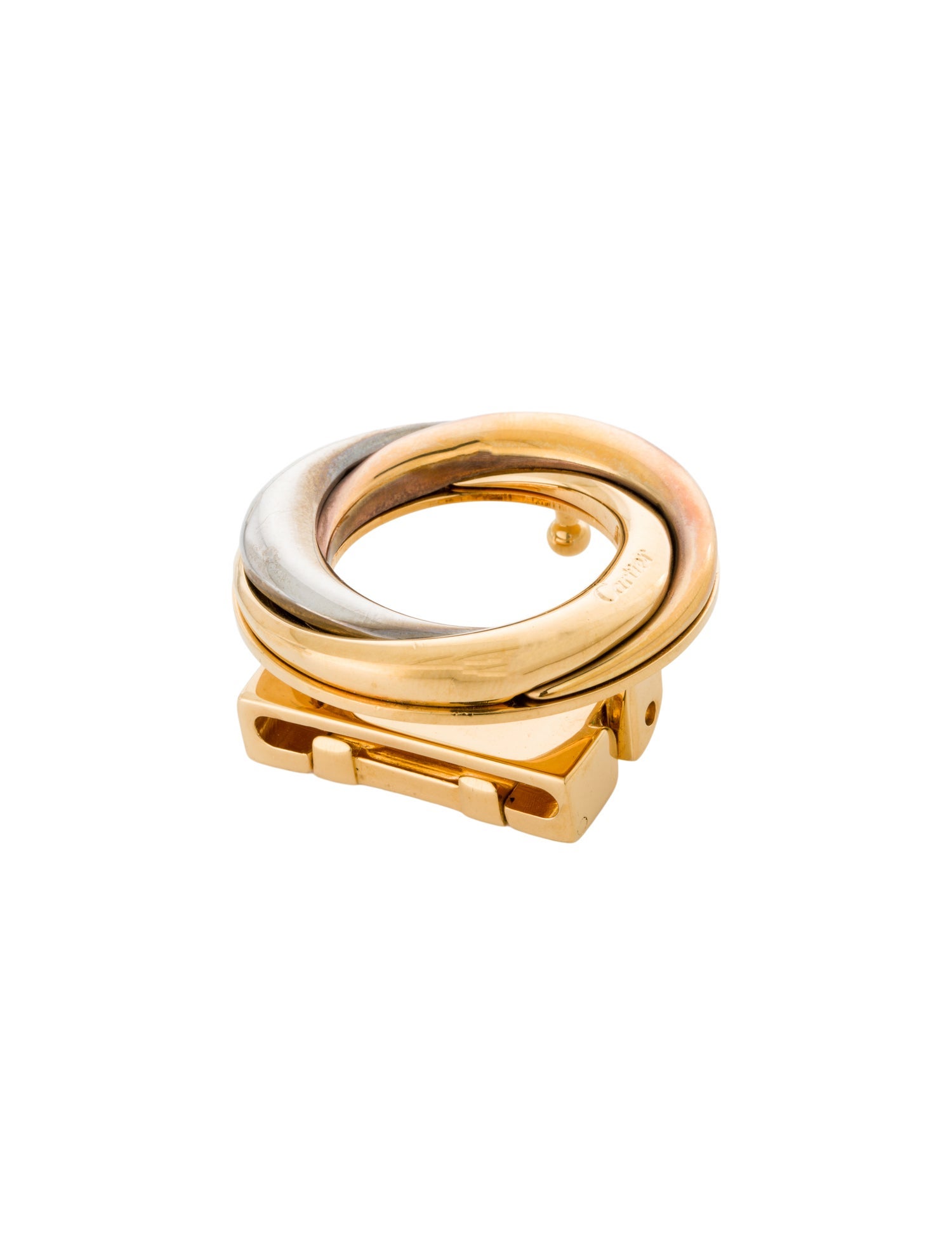 Cartier Gold-Tone Belt Buckle
