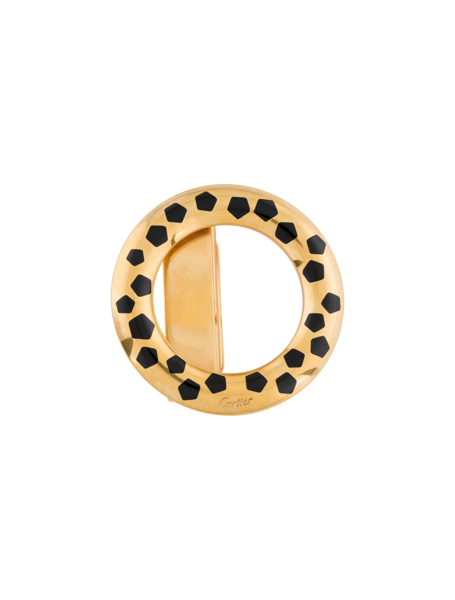 Cartier Gold-Tone Belt Buckle