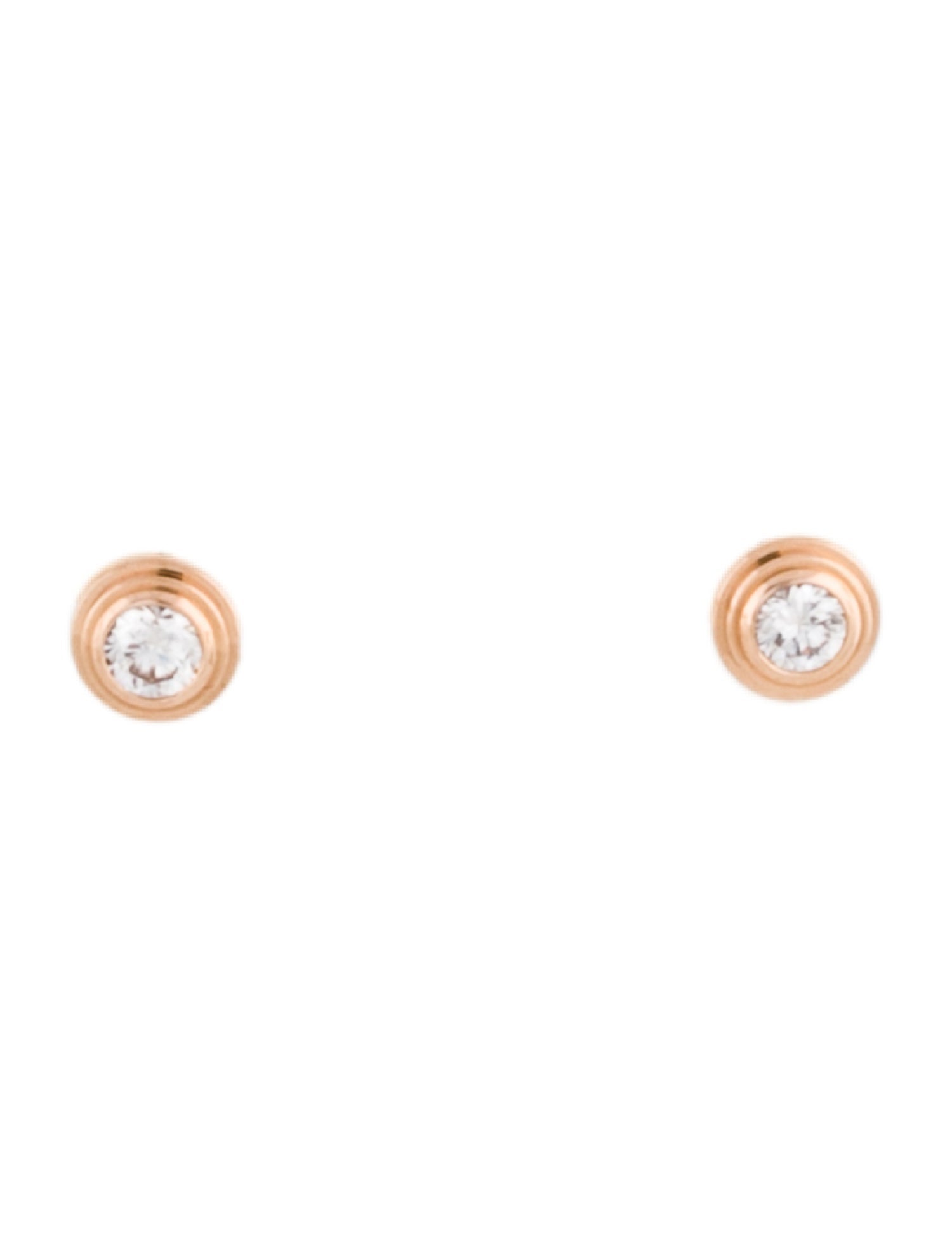 Cartier Diamonds d'Amour Stud Earrings, Mini Model