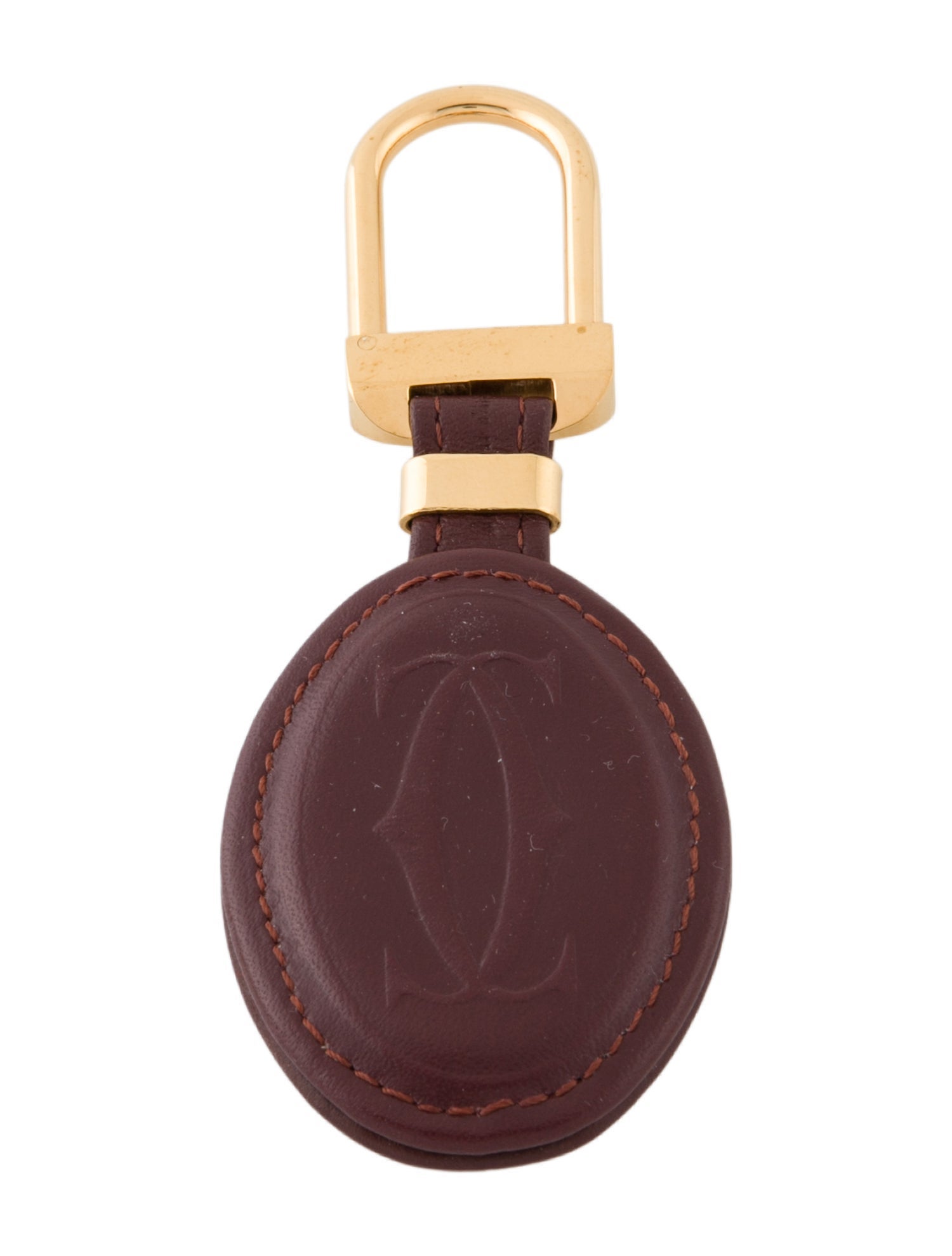 Cartier Leather Keychain