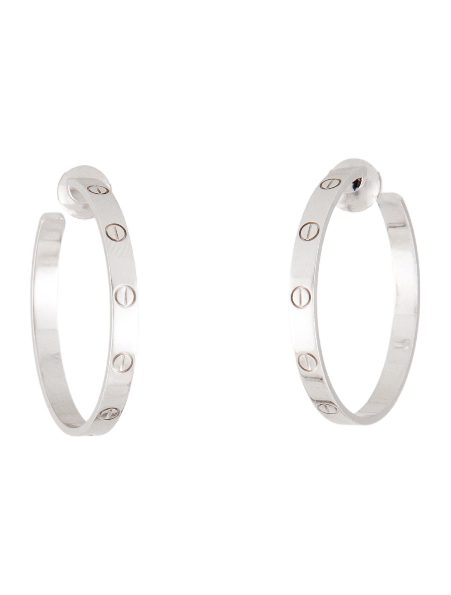 Cartier LOVE Hoop Earrings, Large Model