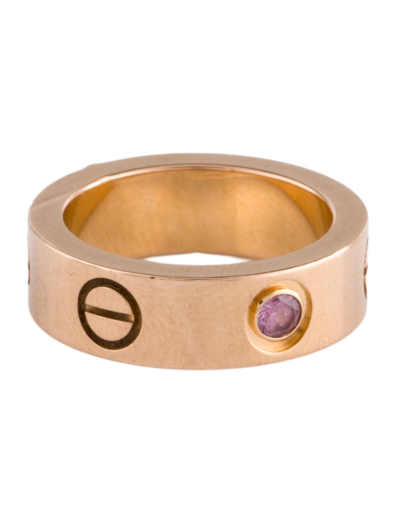 Cartier Pink Sapphire LOVE Ring