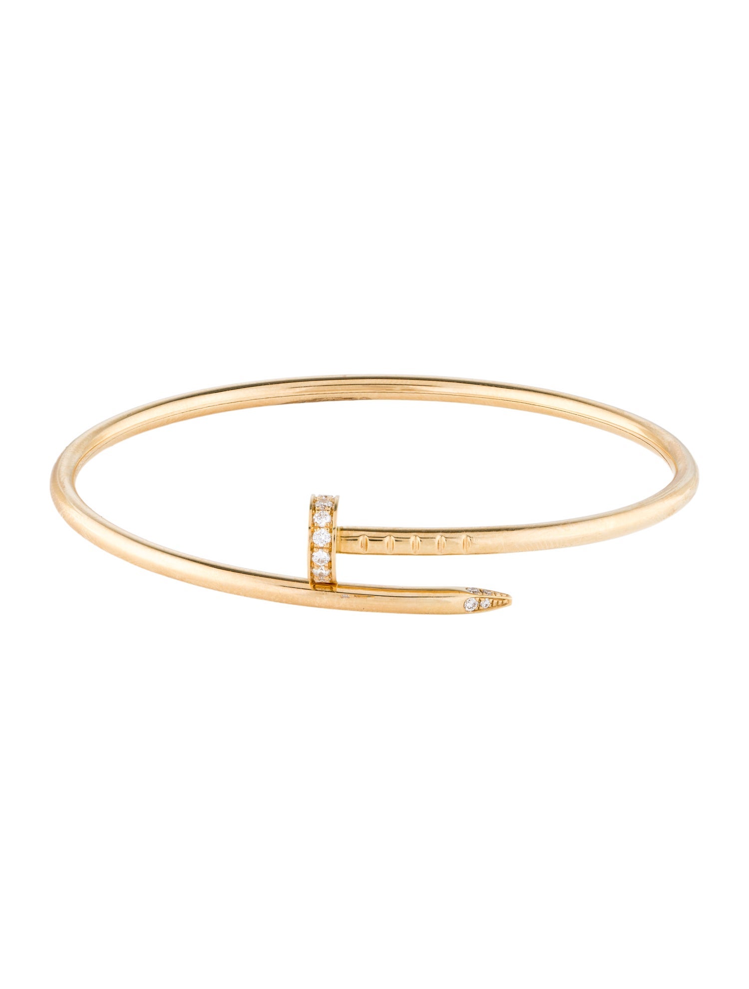 Cartier Juste un Clou Bracelet, Small Model, Diamonds