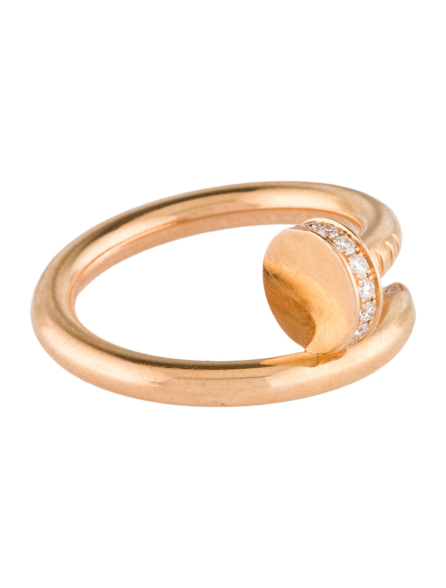 Cartier Juste un Clou Ring, Classic Model, Diamonds