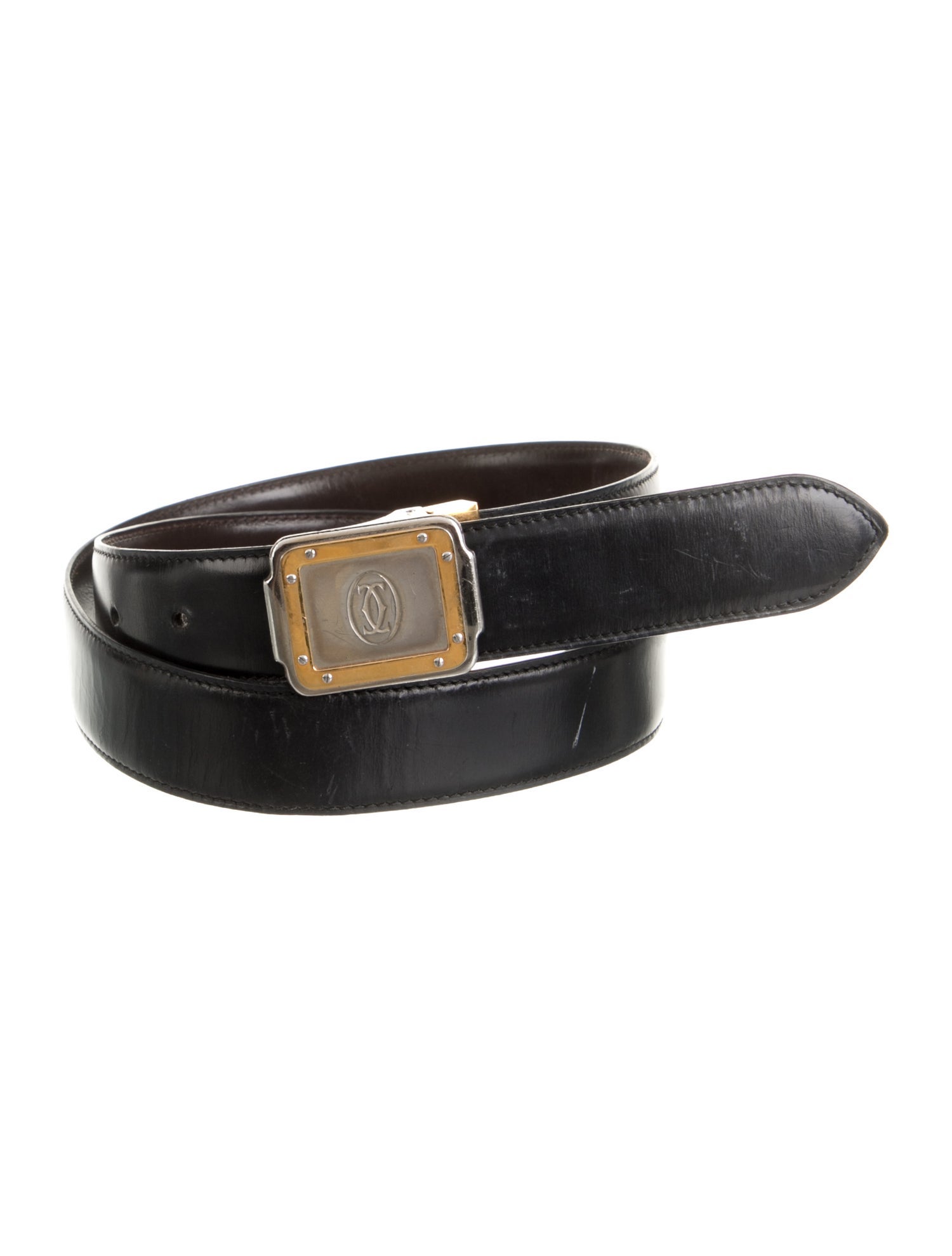 Cartier Vintage Leather Waist Belt