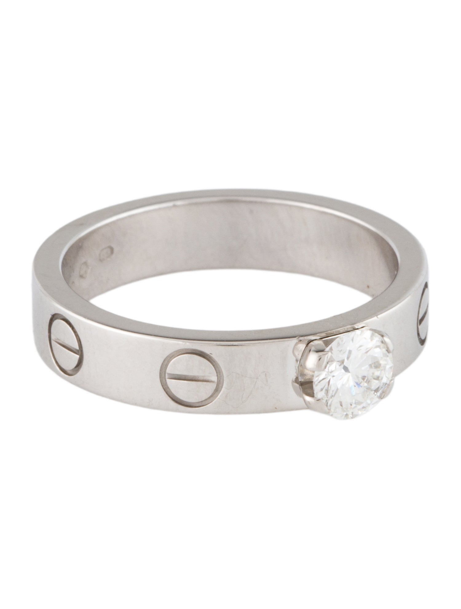 Cartier LOVE Solitaire Diamond Engagement Ring
