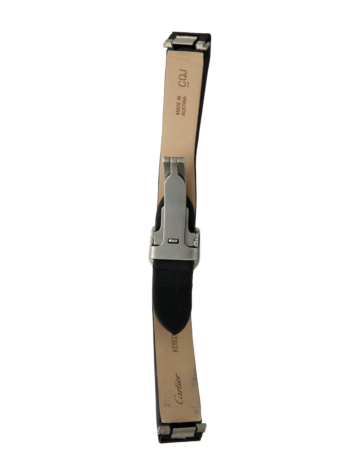 Cartier Roadster Satin 15mm watch Strap