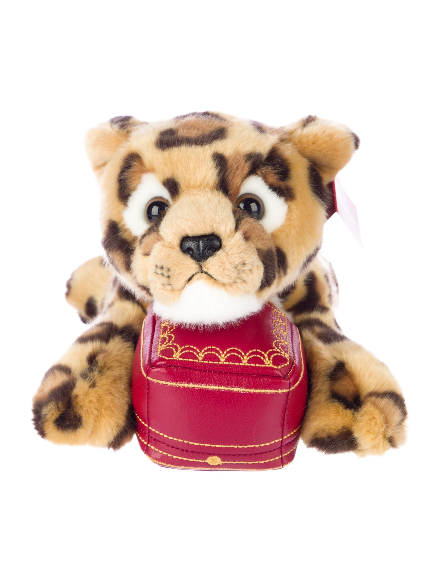 Cartier Leopard Plush Toy