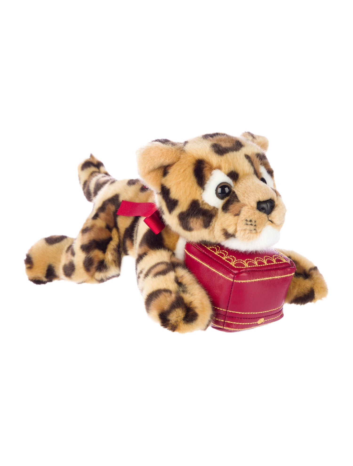 Cartier Leopard Plush Toy