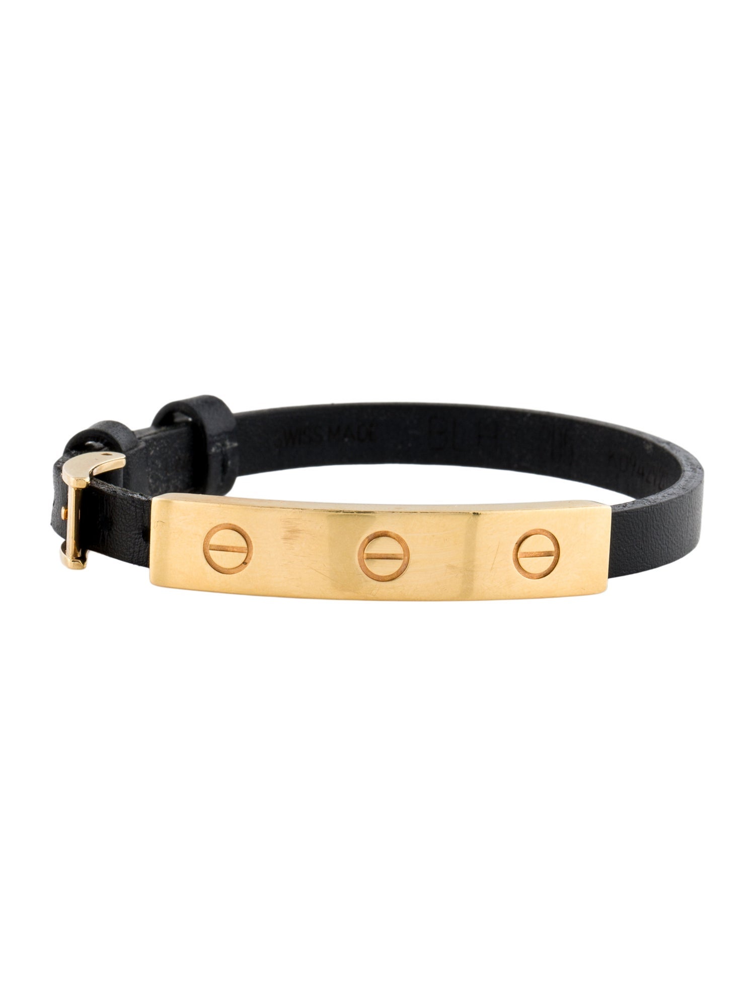 Cartier Leather LOVE Bracelet