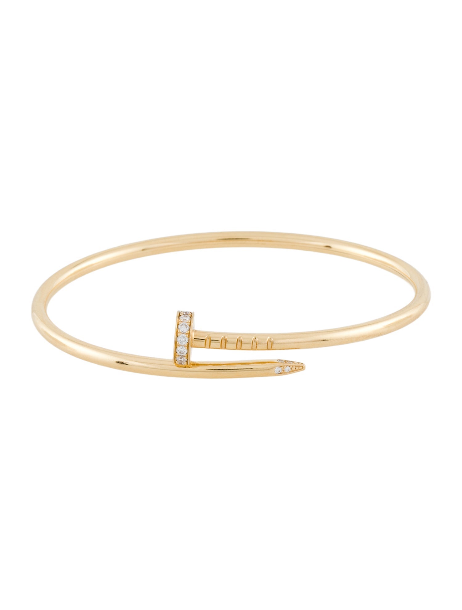 Cartier Juste Un Clou Bracelet, Small Model, Diamonds