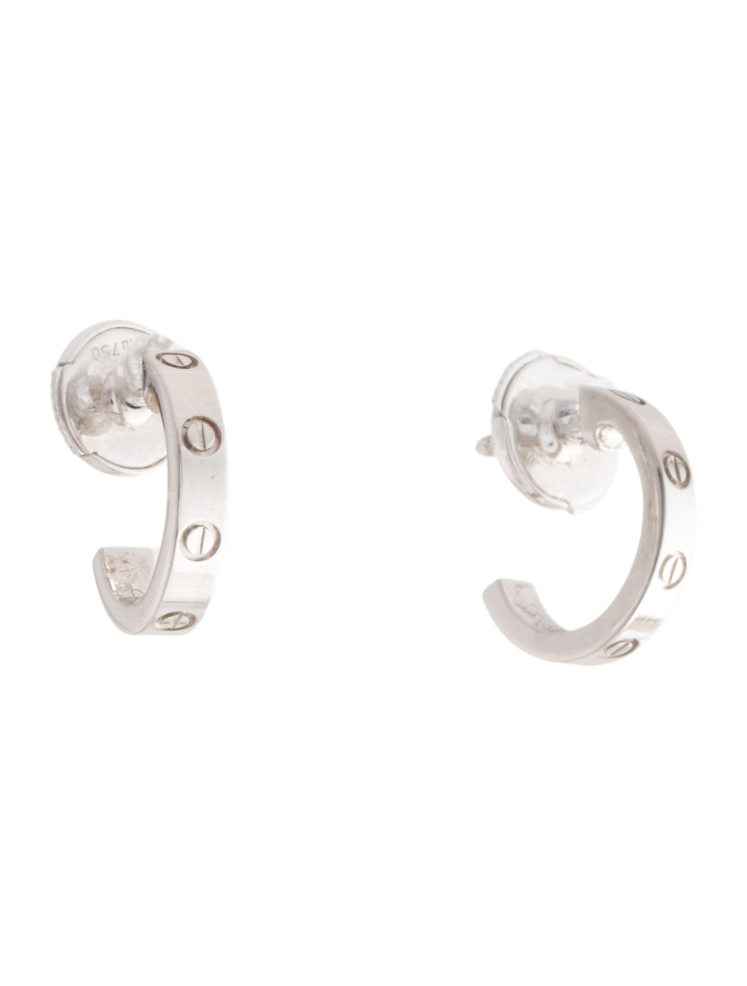 Cartier Small LOVE Hoop Earrings