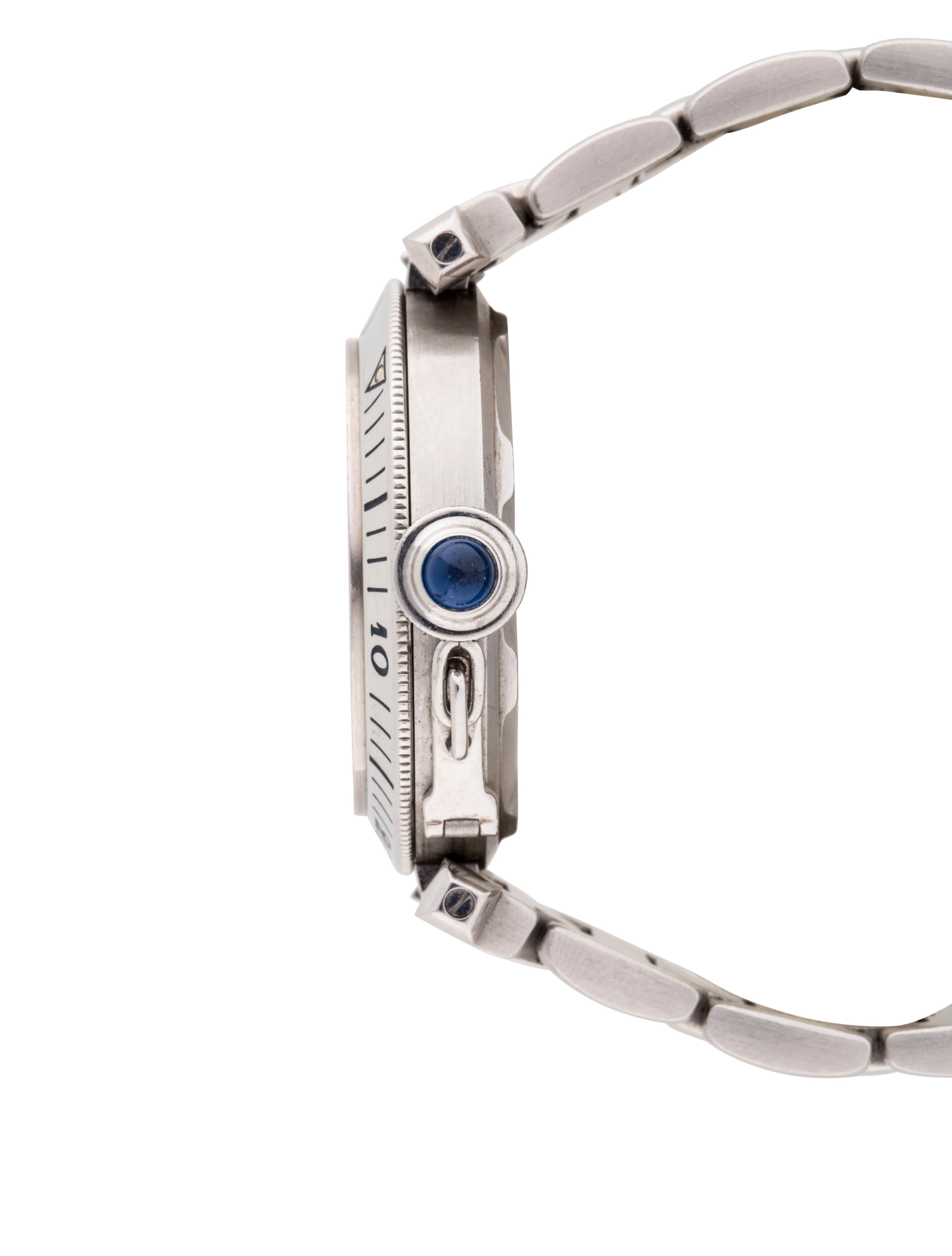 Cartier Pasha Automatic Watch 35 MM 2324 Stainless Steel â secondhandvault