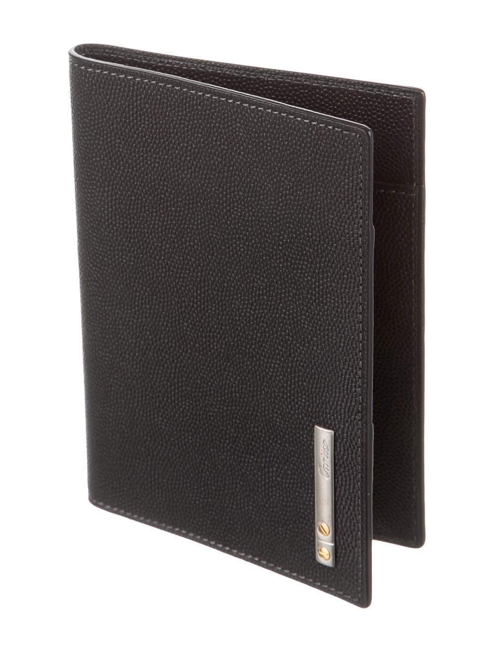 Cartier Leather Passport Holder Black Travel, Accessories CRT24015