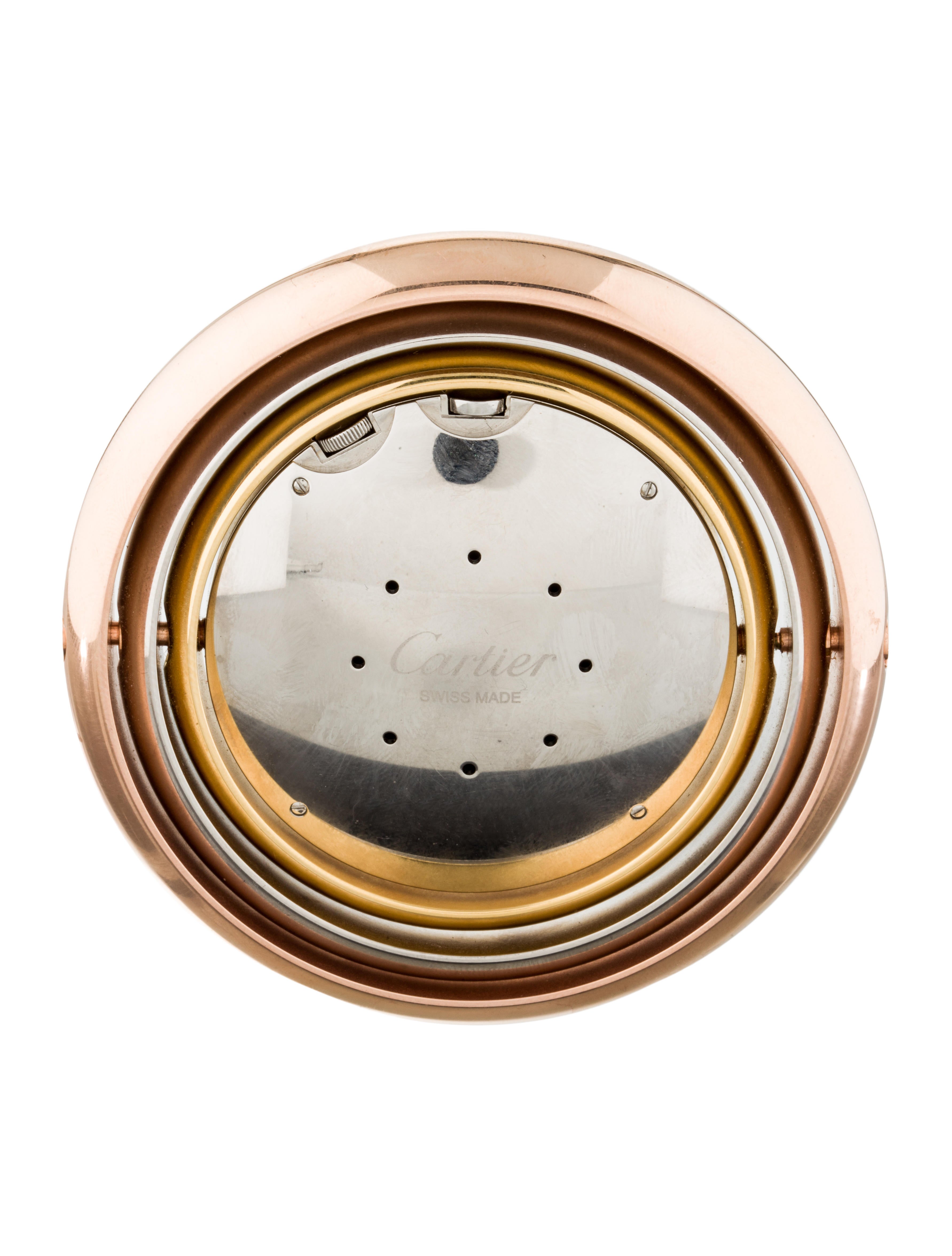 Cartier Trinity Table Clock