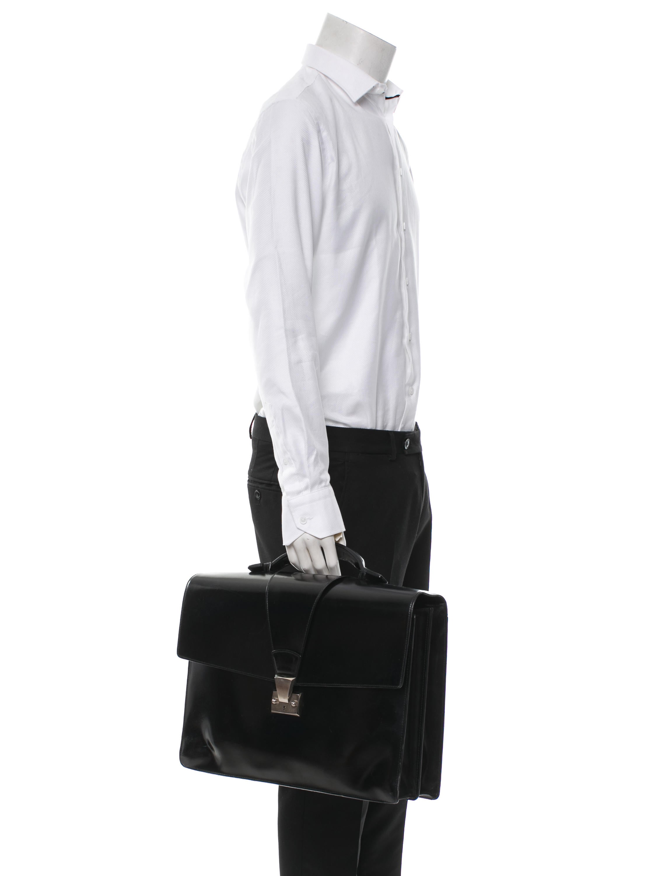 Cartier Classic Leather Briefcase Bags CRT24570 The RealReal