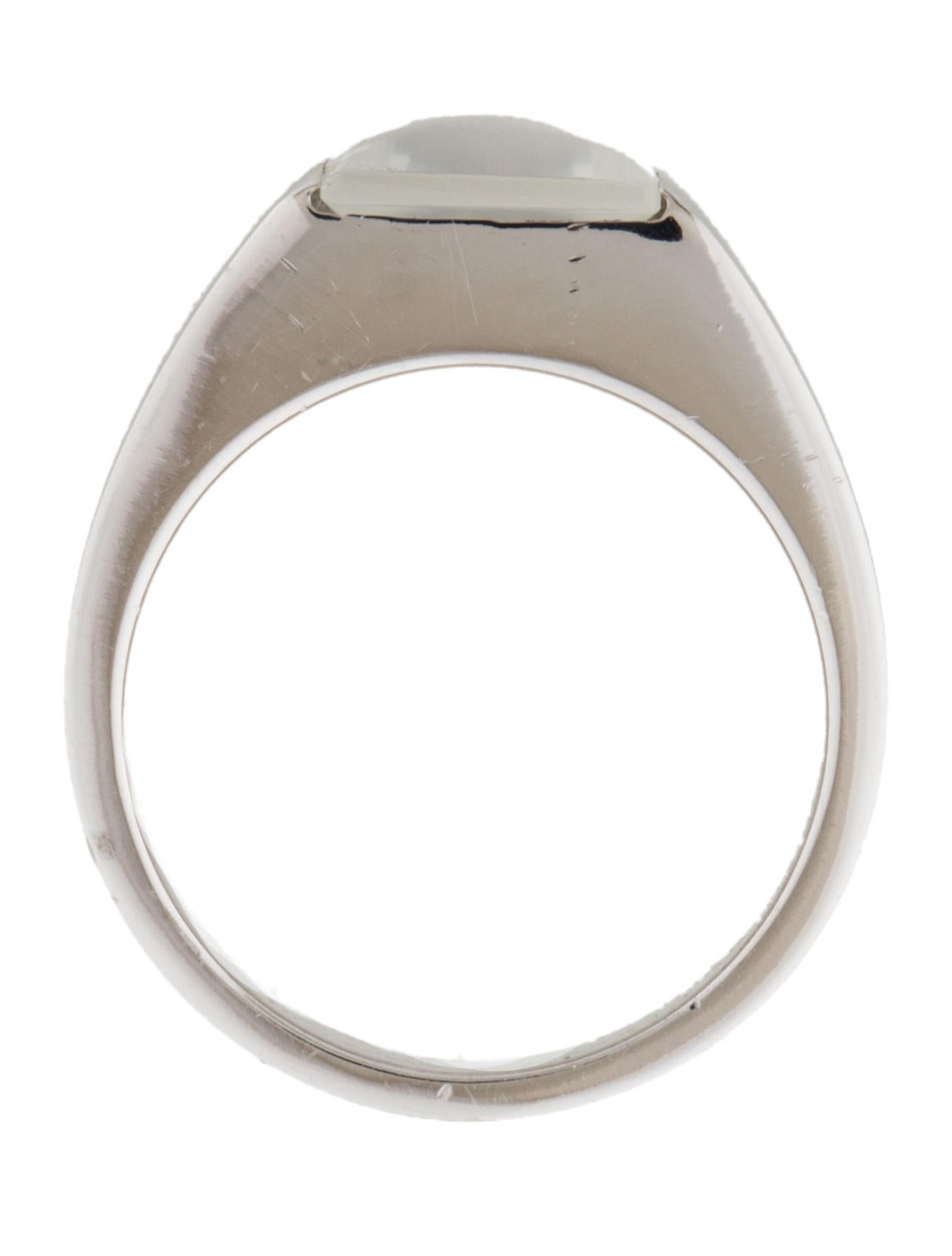Cartier Moonstone Tank Ring Rings CRT24750 The RealReal