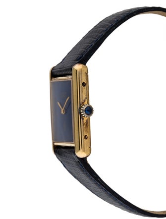 Cartier Argent Tank Must De Cartier Watch