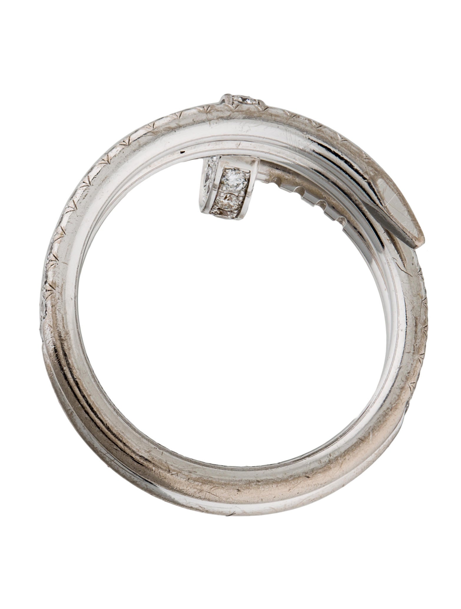 juste un clou ring diamonds