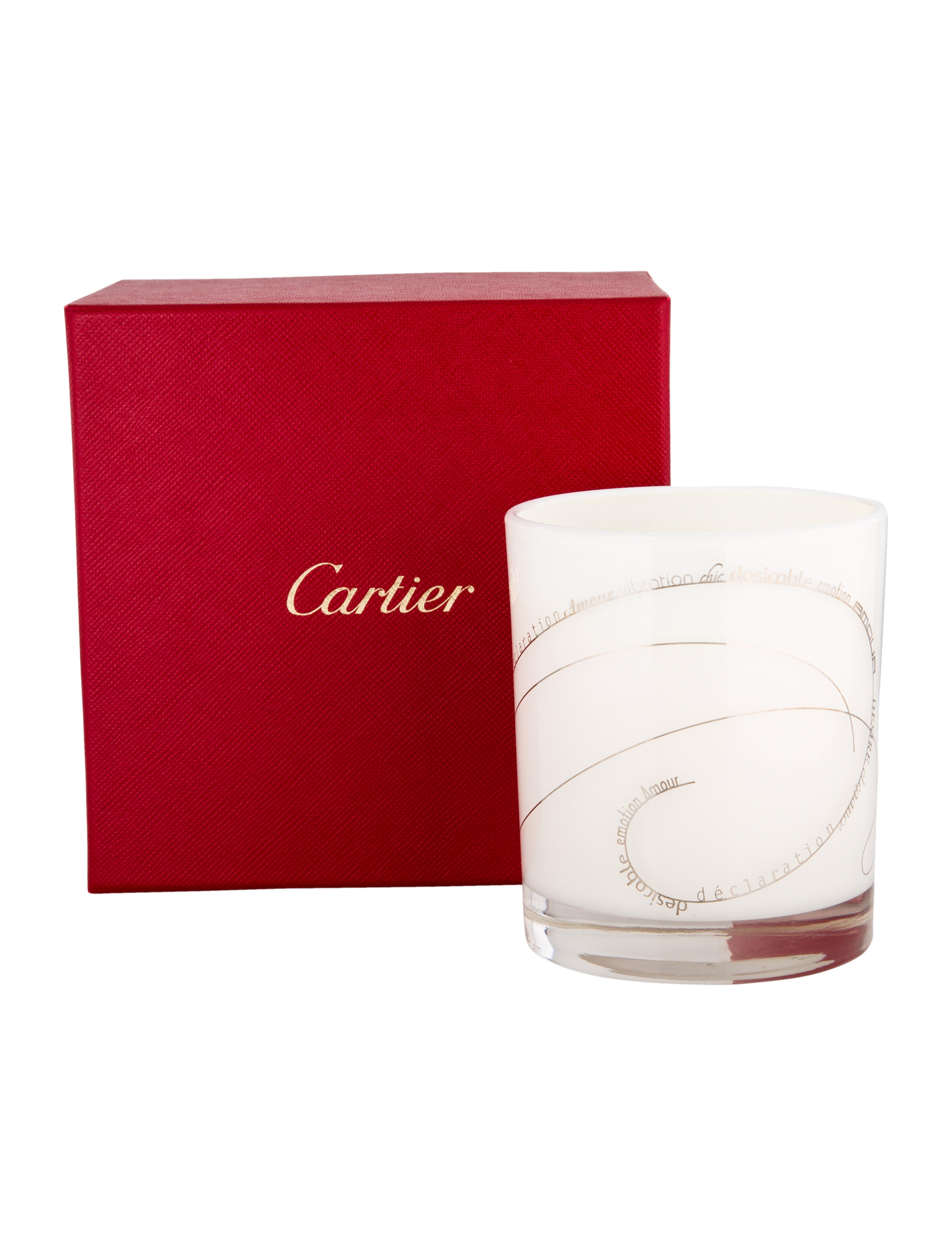 Cartier Déclarer Scented Candle White CRT26943 The RealReal