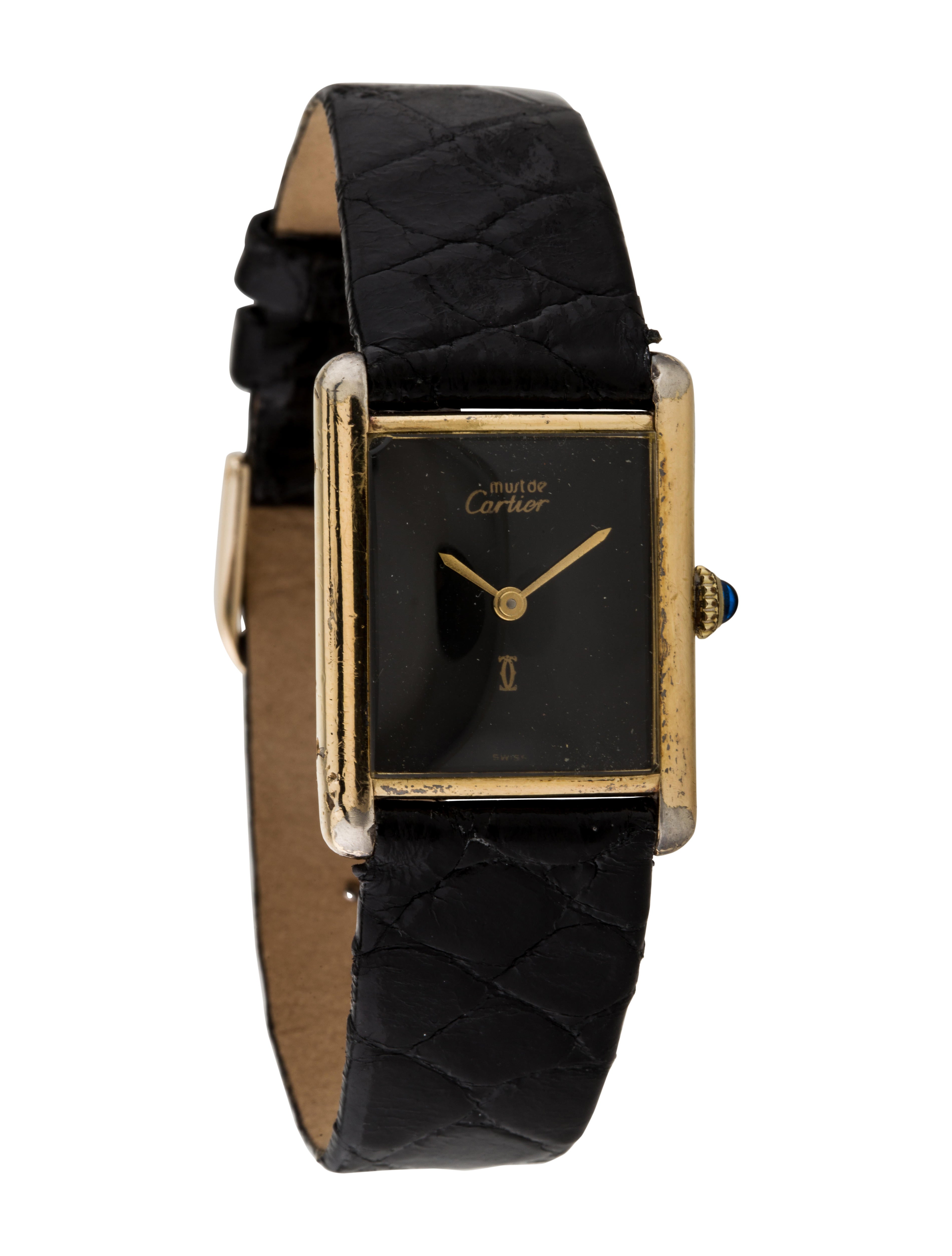 Cartier Must de Cartier Watch Strap CRT27104 The RealReal