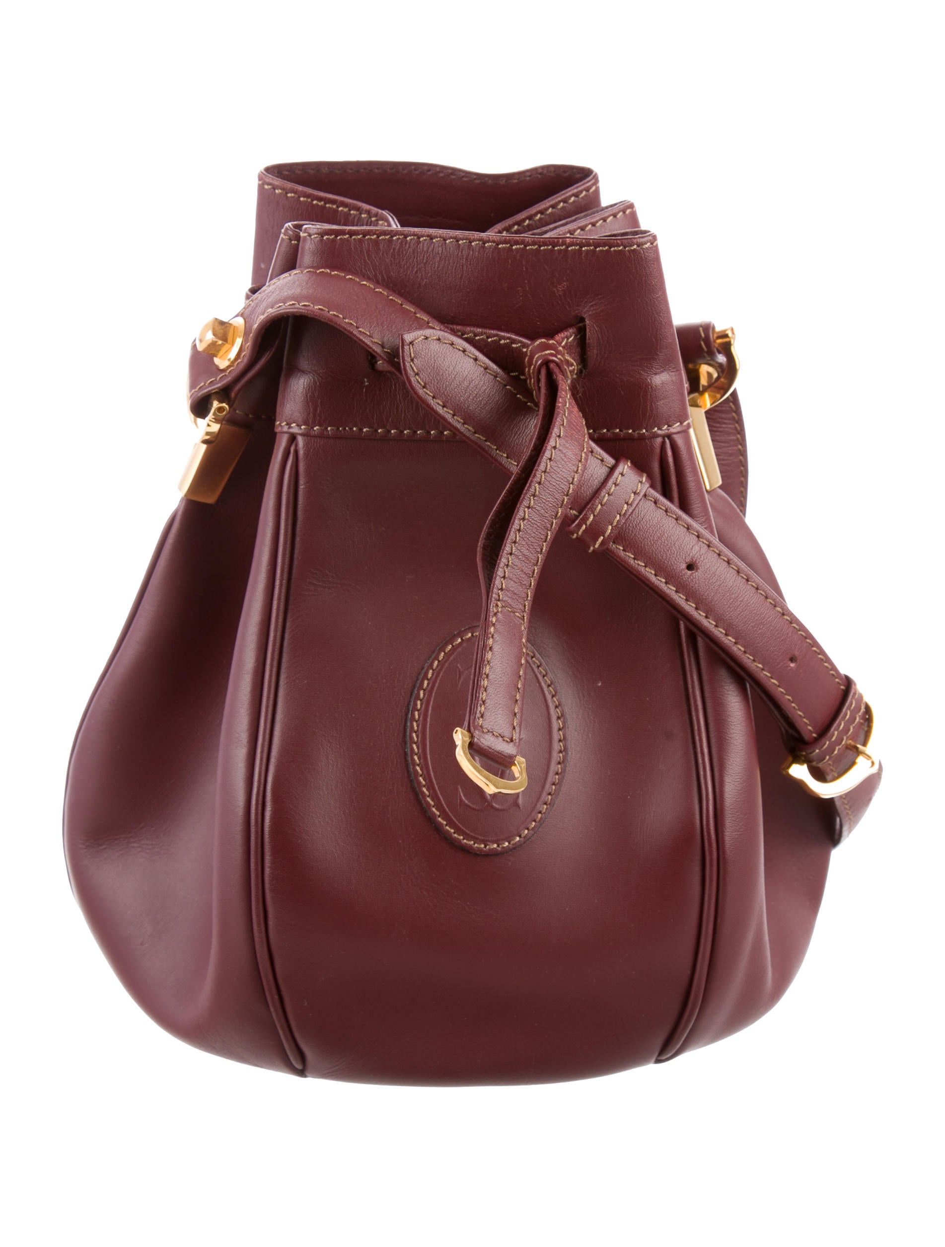 Cartier Leather Bucket Bag - Handbags - CRT27340 | The RealReal