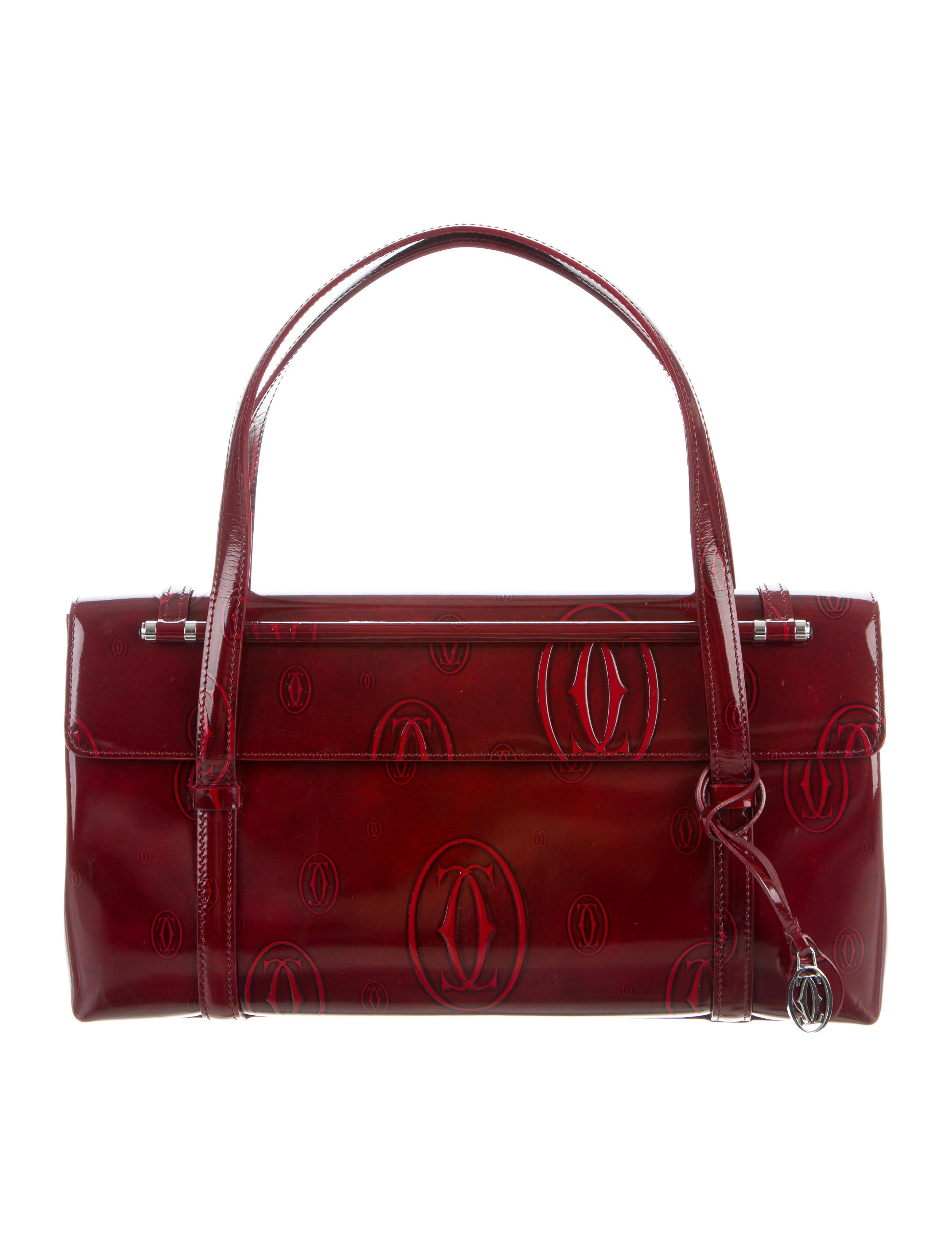 Cartier Happy Birthday Flap Bag Red Handle Bags, Handbags CRT32263
