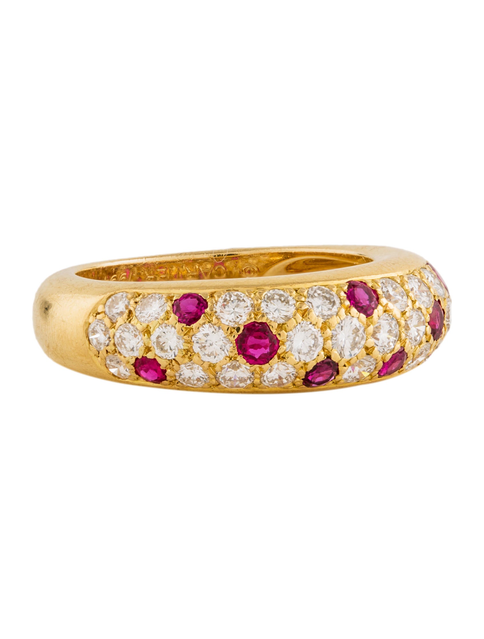 Cartier Diamond & Ruby Mimi Ring