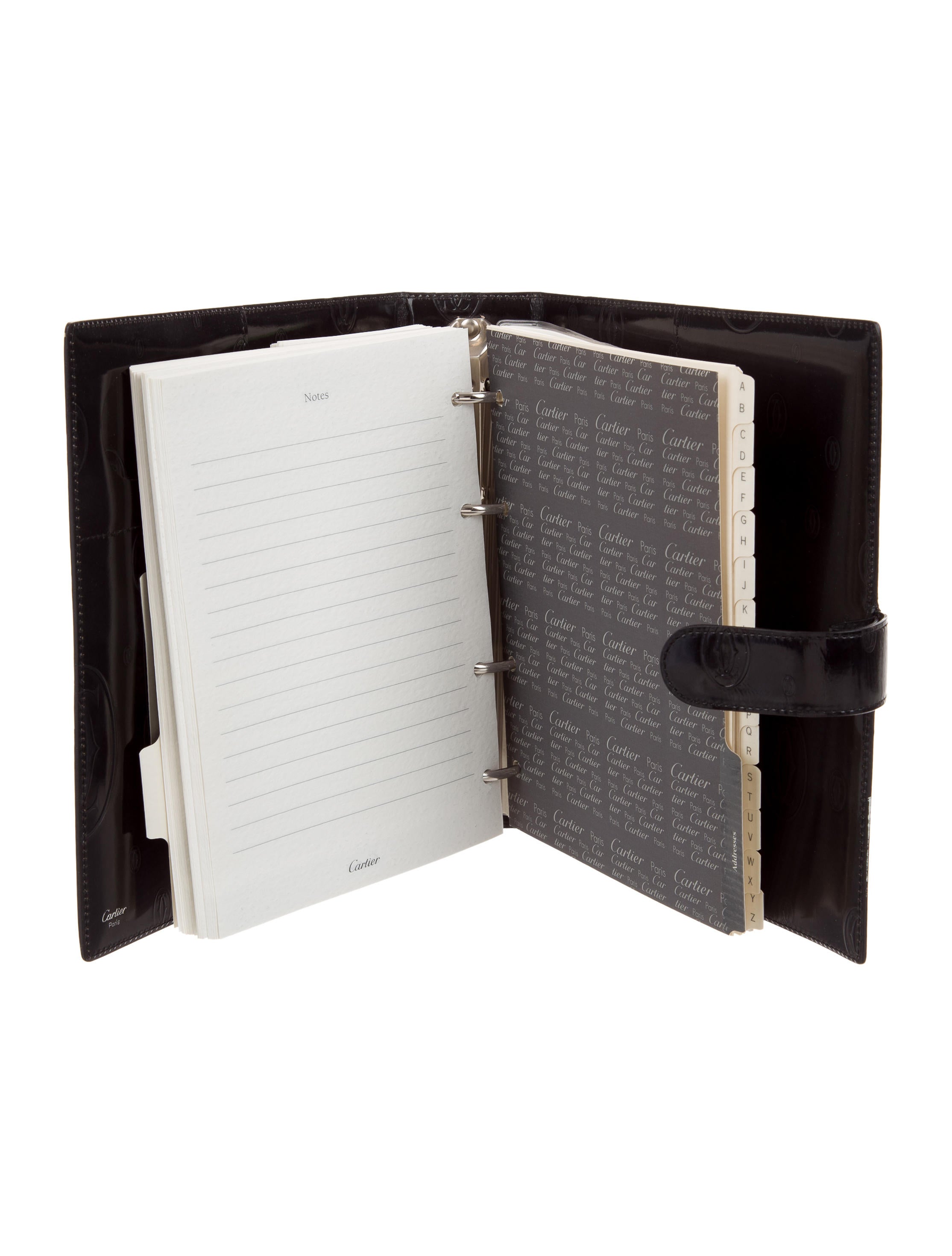 Cartier Large Leather Address Book Decor And Accessories CRT33767 The RealReal