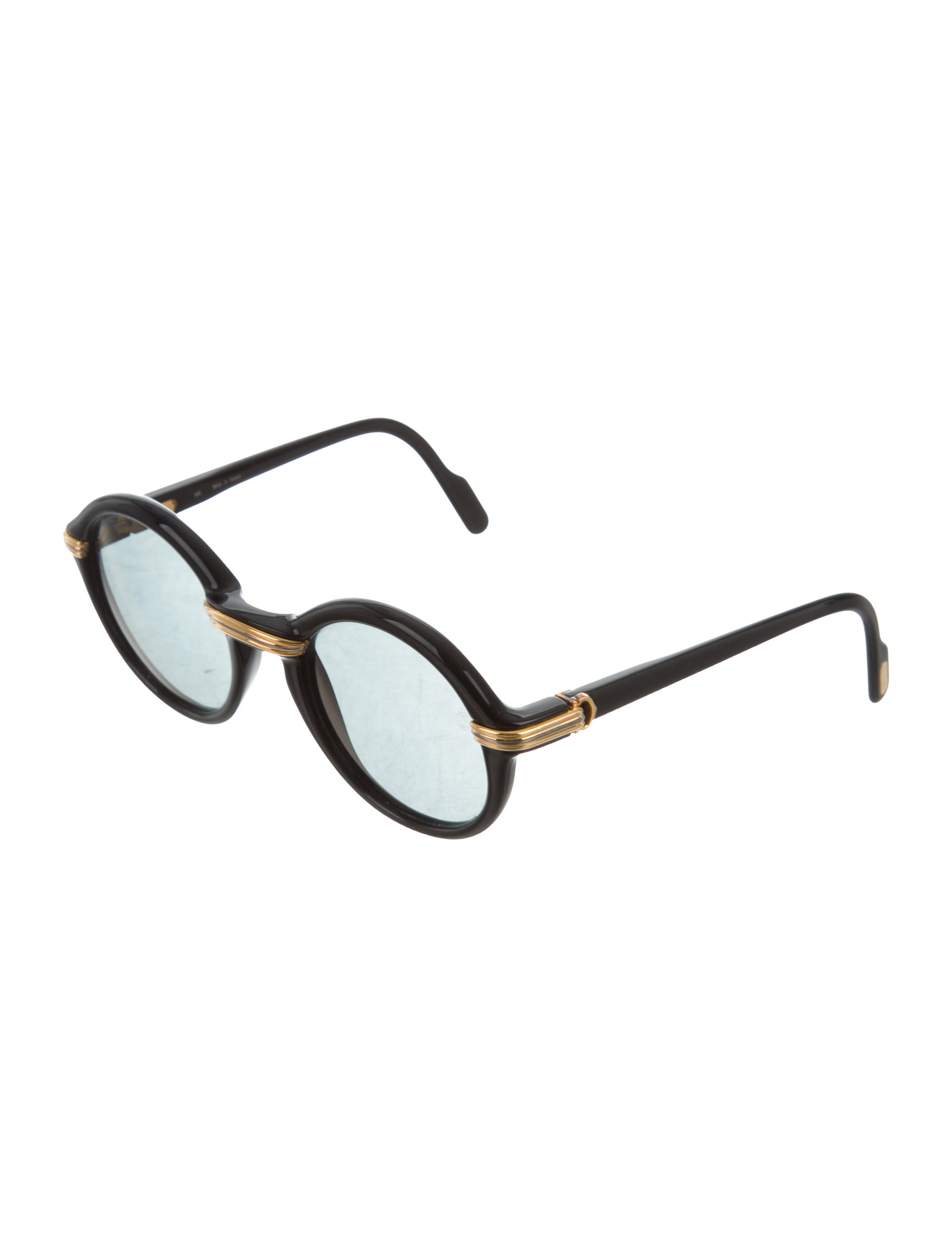 Cartier 18k Cabriolet Sunglasses