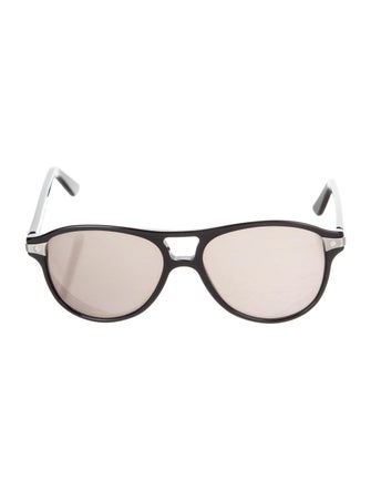 Cartier Santos de Cartier Aviator Sunglasses