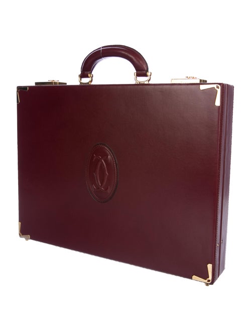 Cartier Vintage Must De Cartier Briefcase