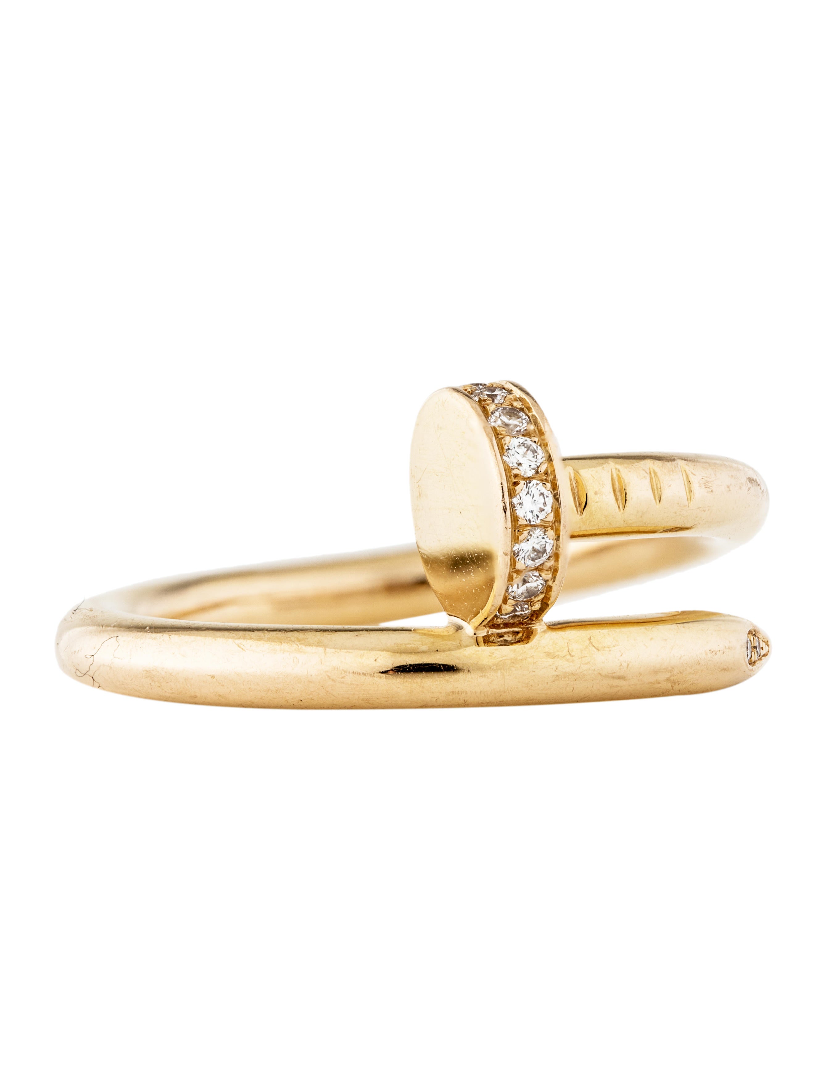 juste un clou ring diamonds