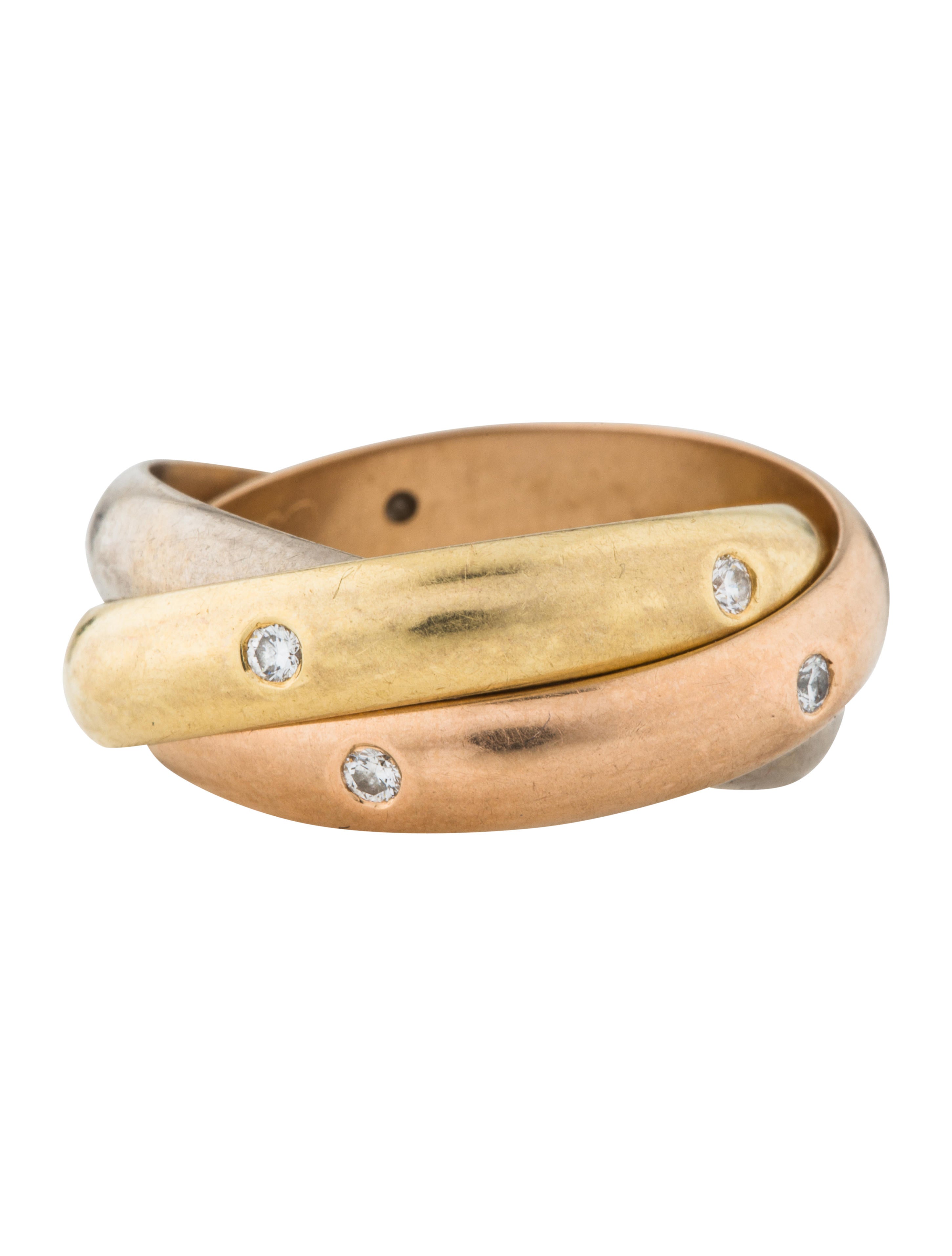 Cartier Diamond Trinity Ring