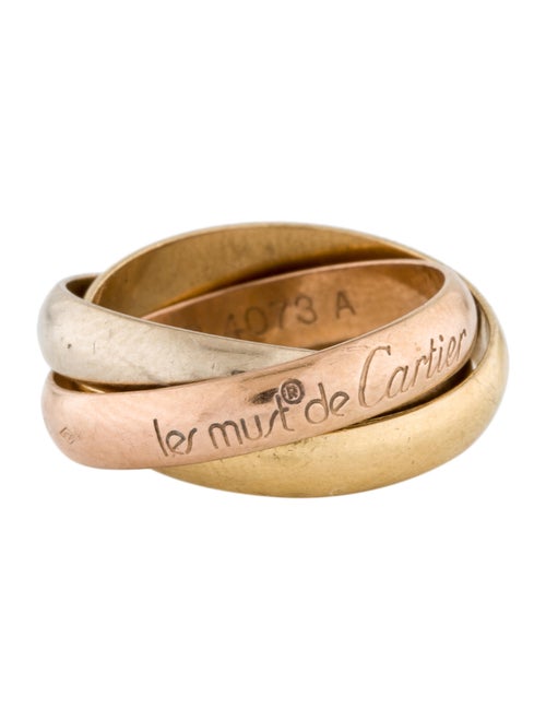 Cartier Vintage Les Must de Cartier Trinity Ring y