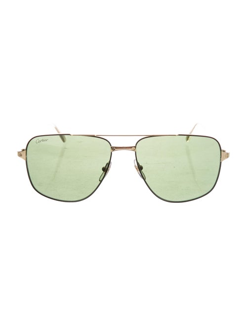 Cartier Santos de Cartier Sunglasses gold