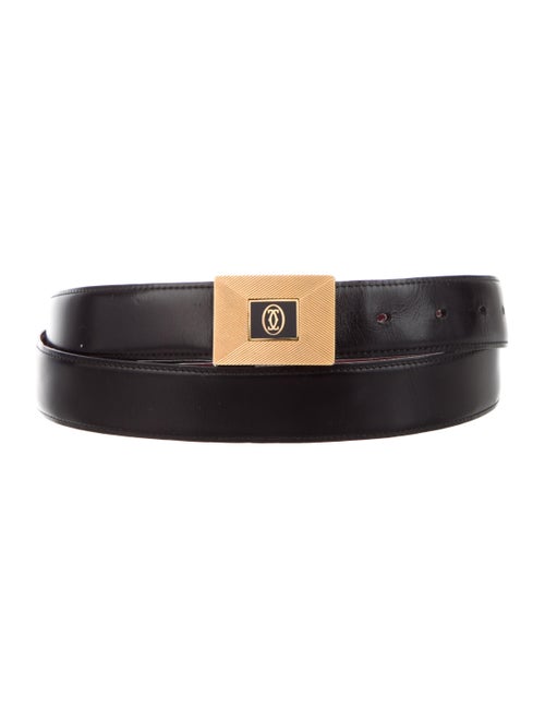 Cartier Leather Belt Black