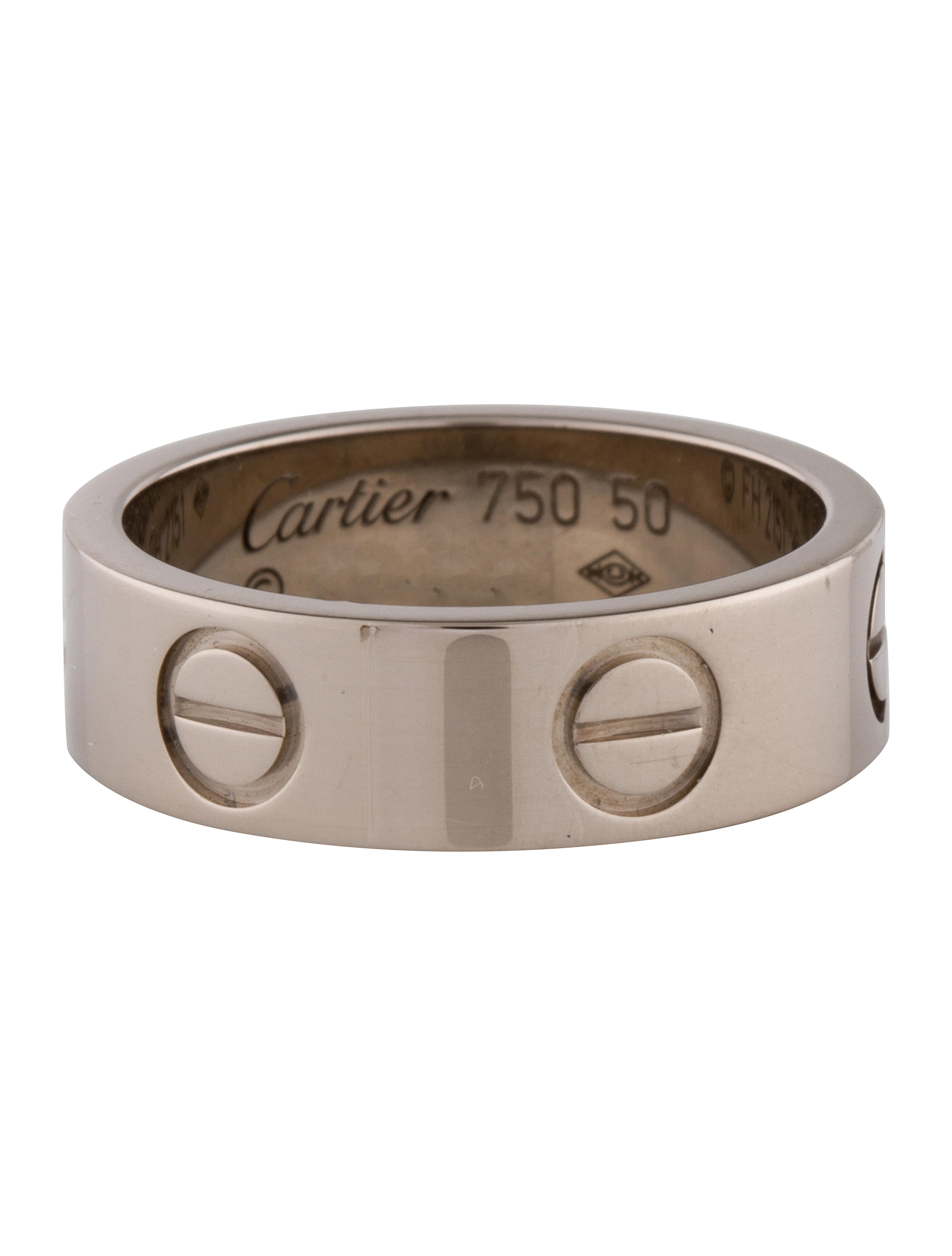 cartier ring resale value