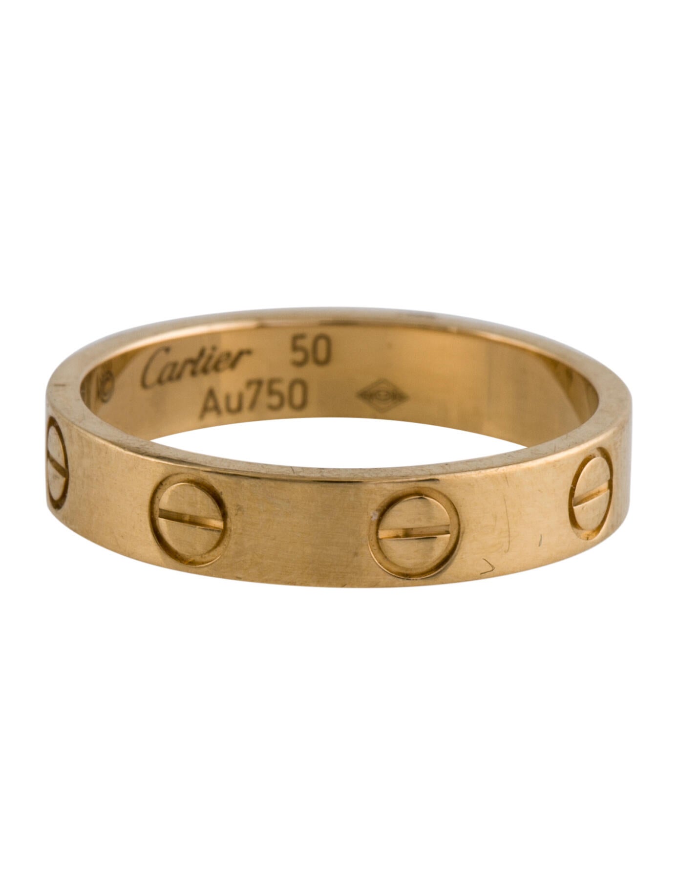 Cartier LOVE Wedding Band 18K Yellow Gold Band, Rings CRT85055
