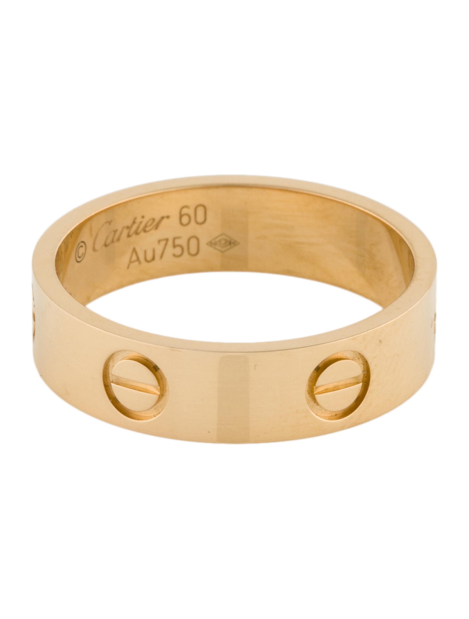 Cartier LOVE Ring 18K Yellow Gold Wedding Band, Rings CRT85794