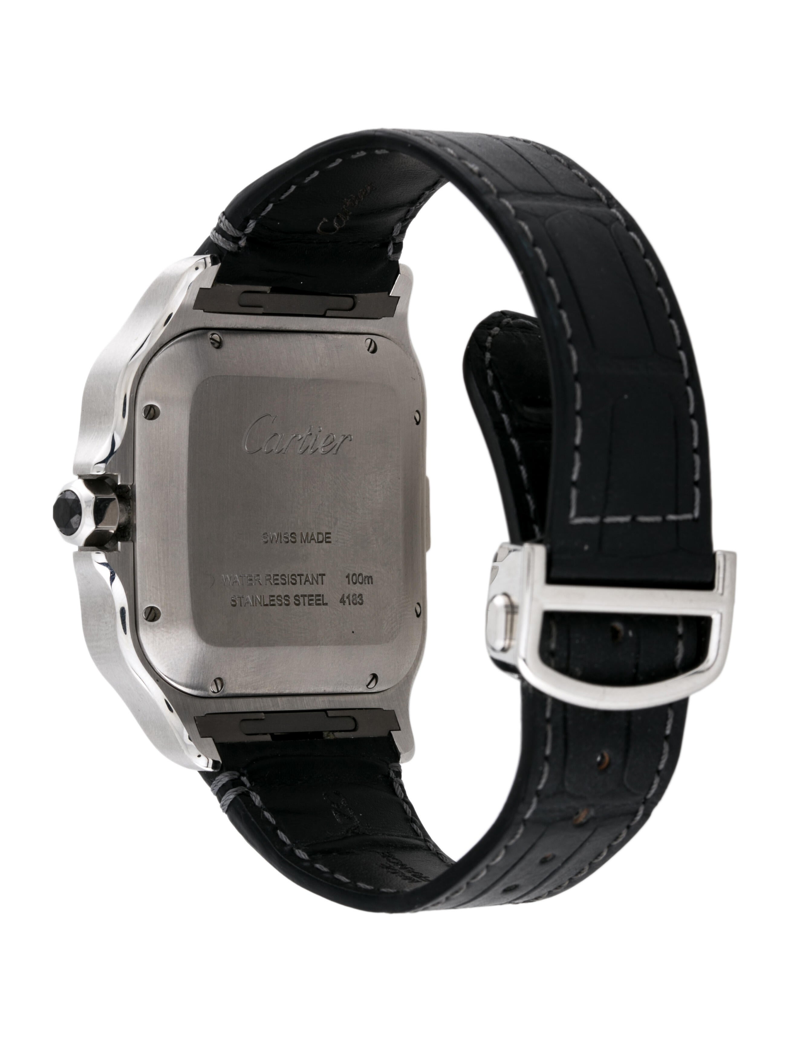 Cartier Santos XL Chronograph Watch WSSA0017 The RealReal