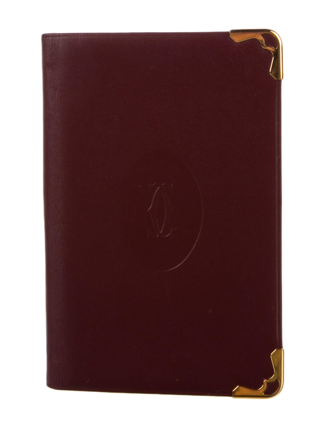 Cartier Must de Cartier Leather Address Book - Gold Books
