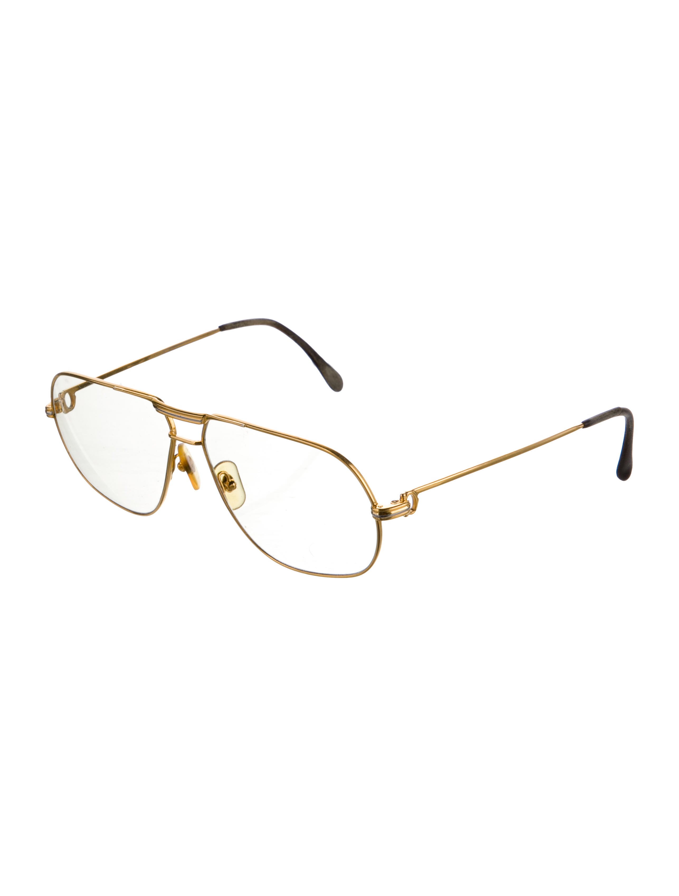 Cartier Aviator Tinted Sunglasses