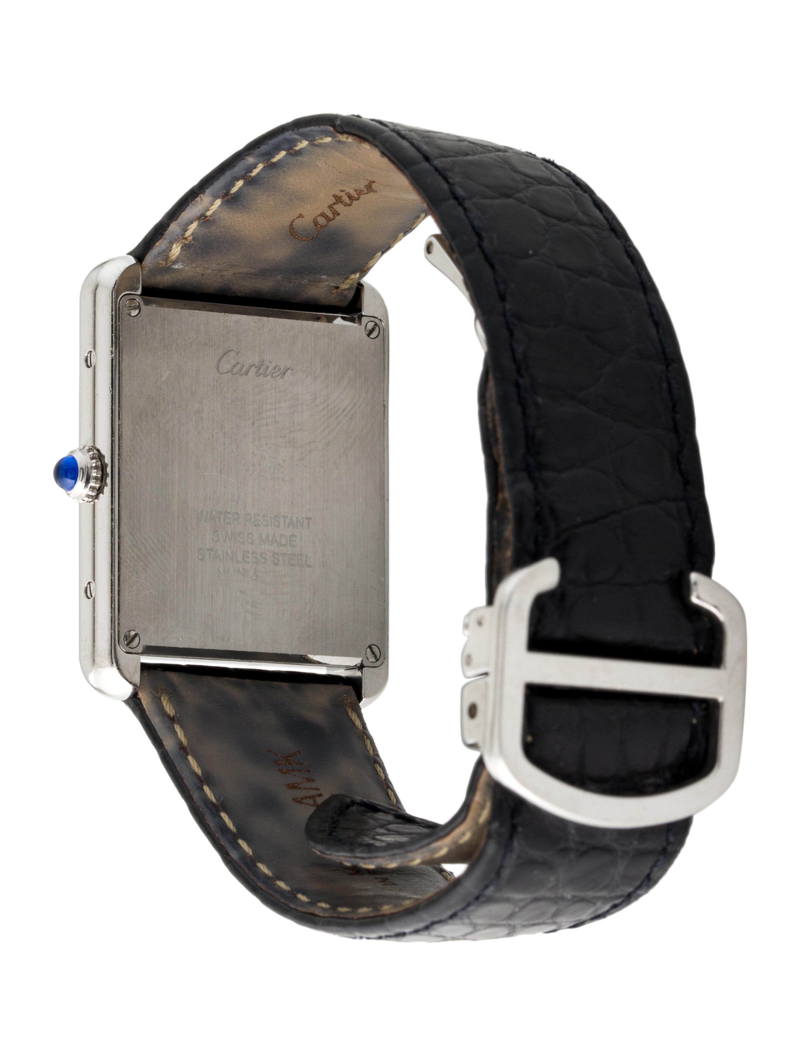 cartier tank solo vintage