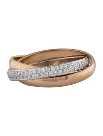Cartier Diamond Trinity Ring, Small Model