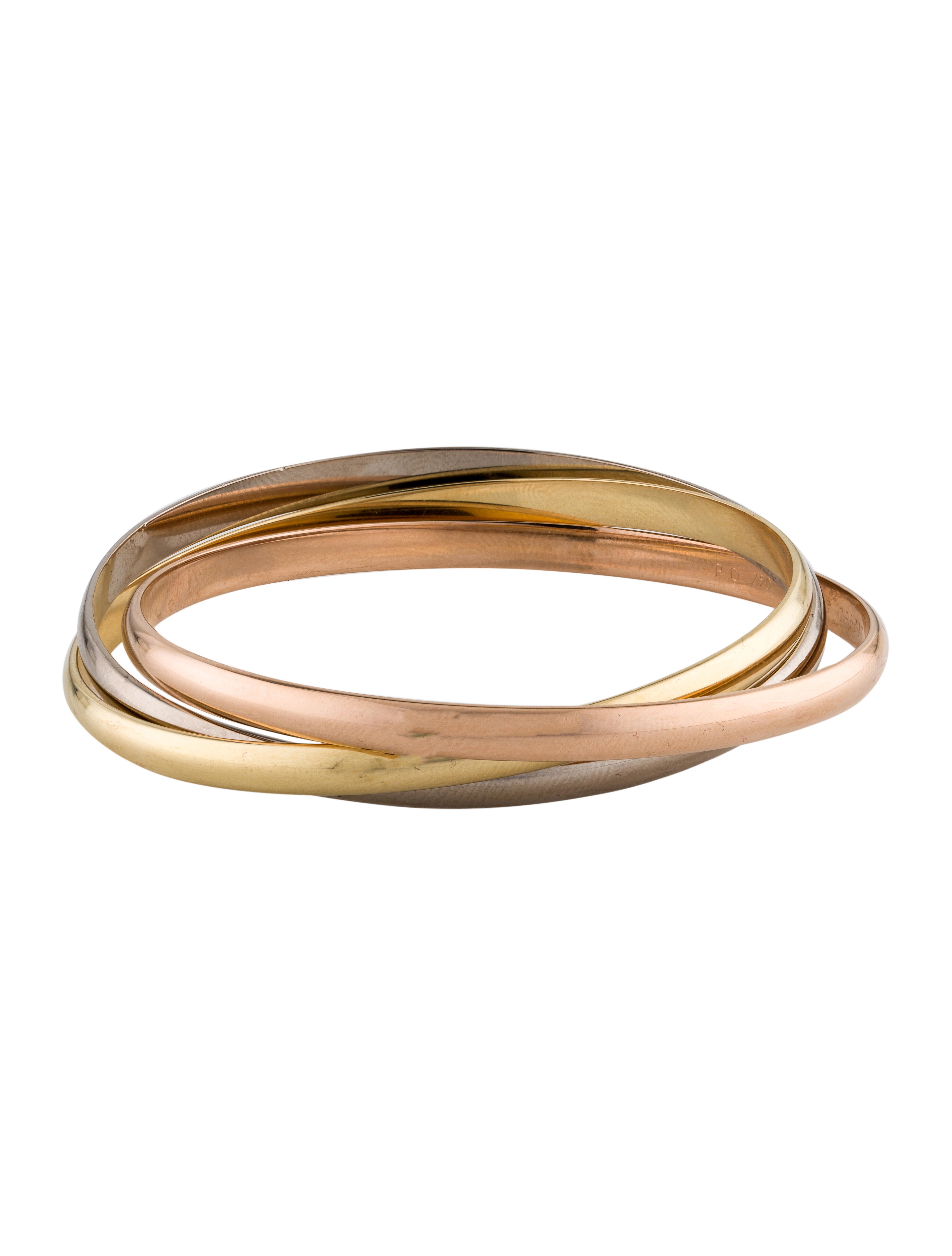 Cartier Trinity Bangle Bracelet