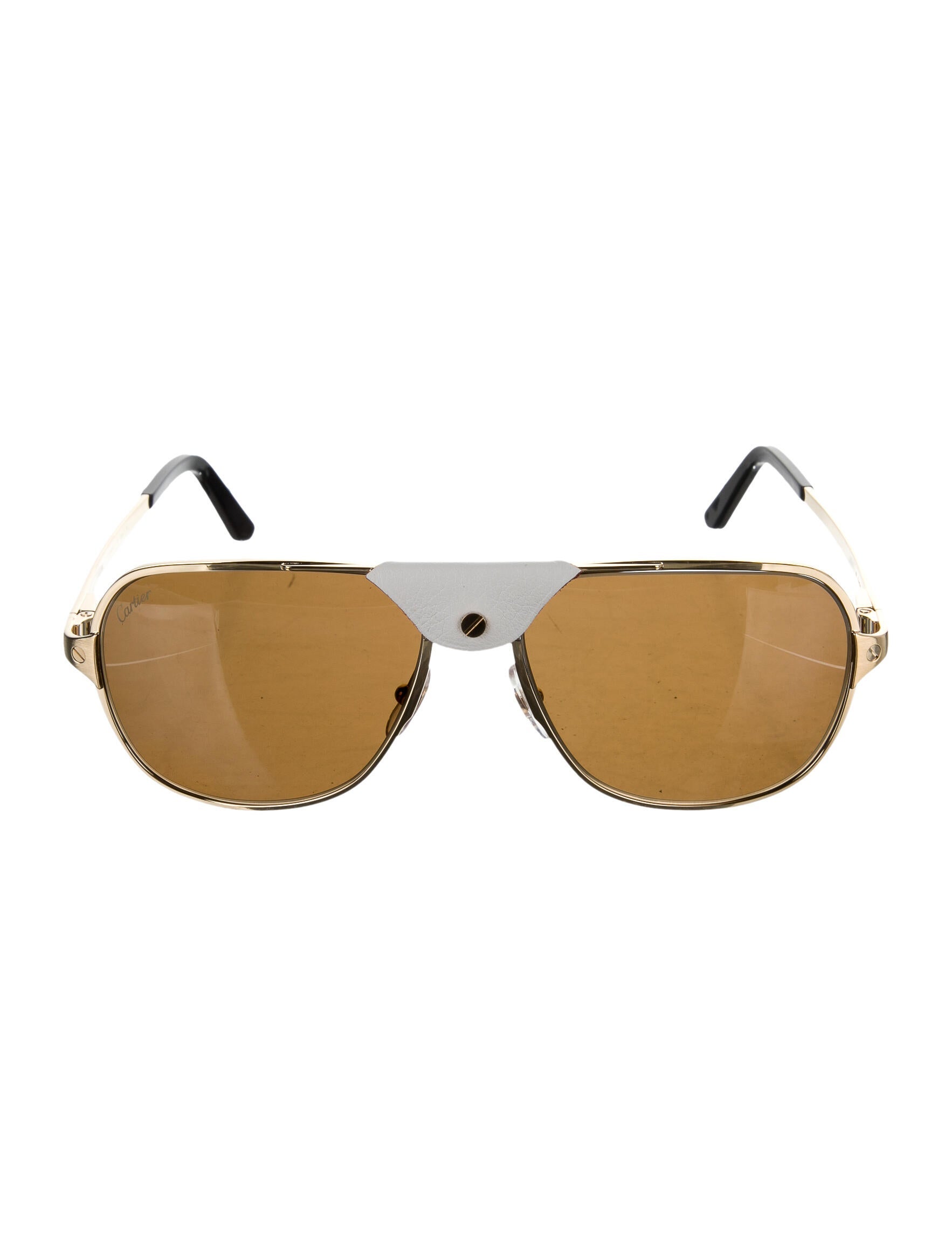 Cartier Aviator Tinted Sunglasses