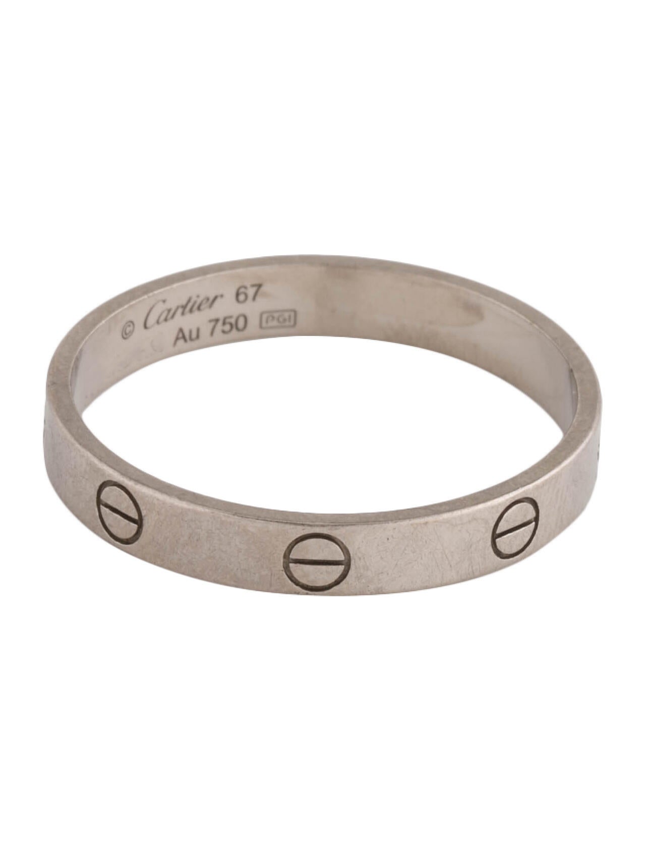 Cartier LOVE Wedding Band Wedding Band Rings CRT98606 The RealReal